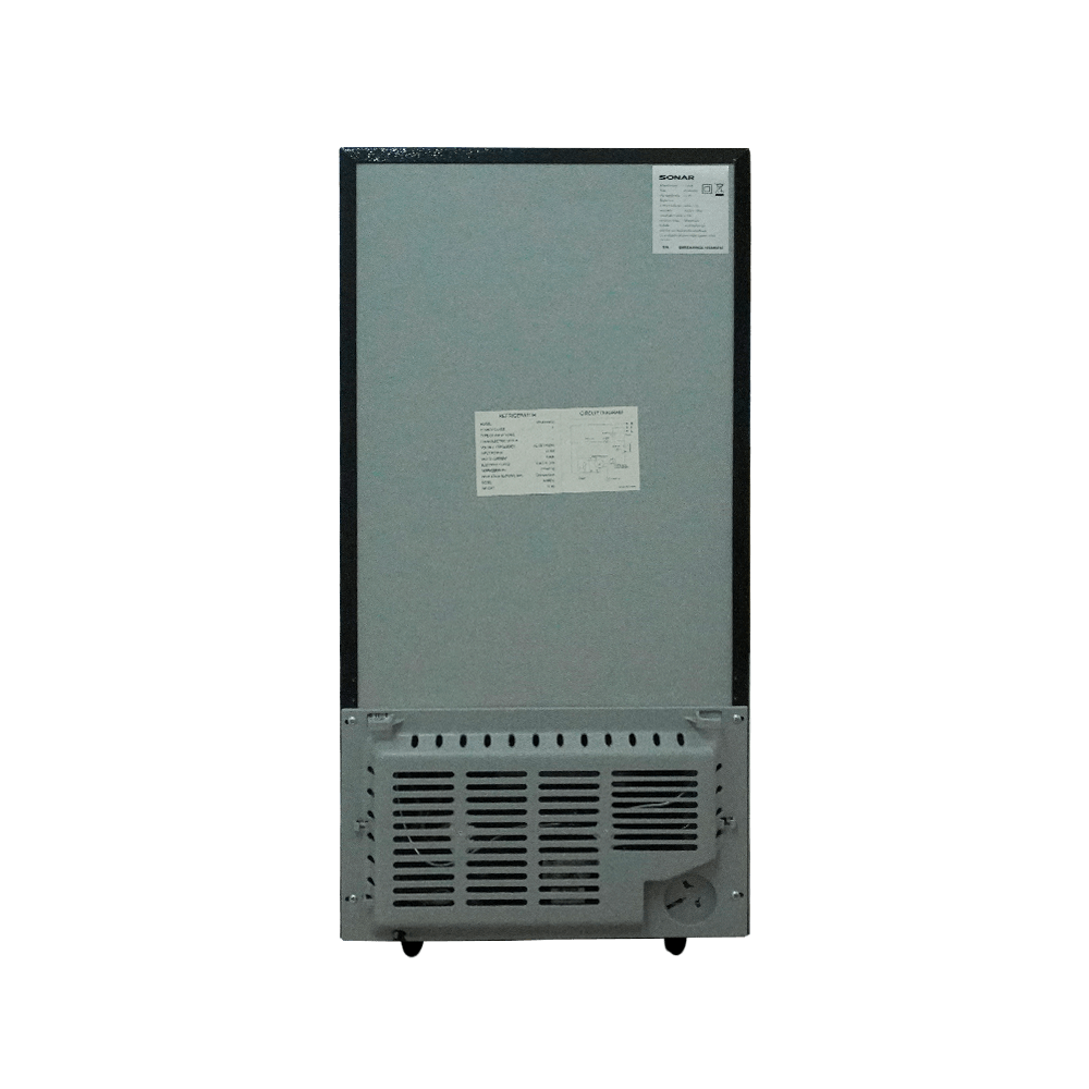 ตู้เย็น 1 ประตู SONAR รุ่น RS-A90N(G) 3.2 คิว 90 ลิตร สีดำ (ประตูกระจก)